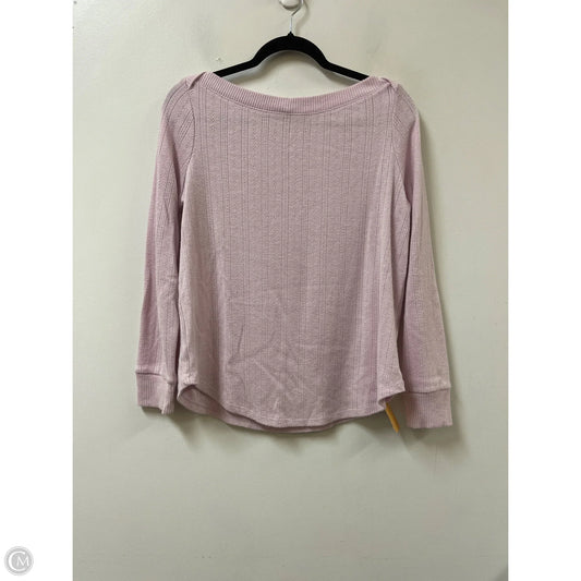 Sweater By Loft In Purple, Size: L