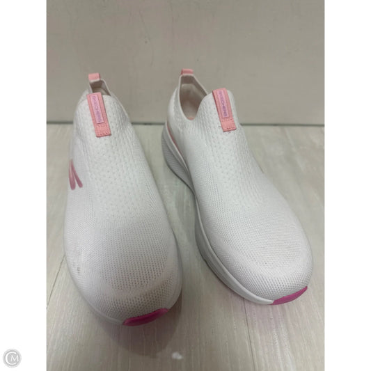 Shoes Athletic By Skechers In White, Size: 8.5