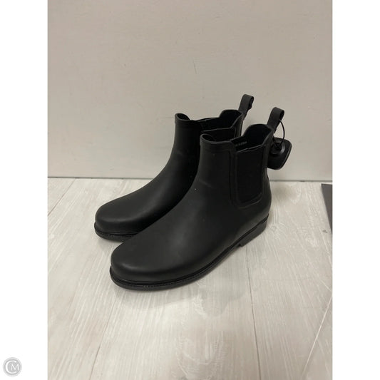 Boots Rain By J. Crew In Black, Size: 8