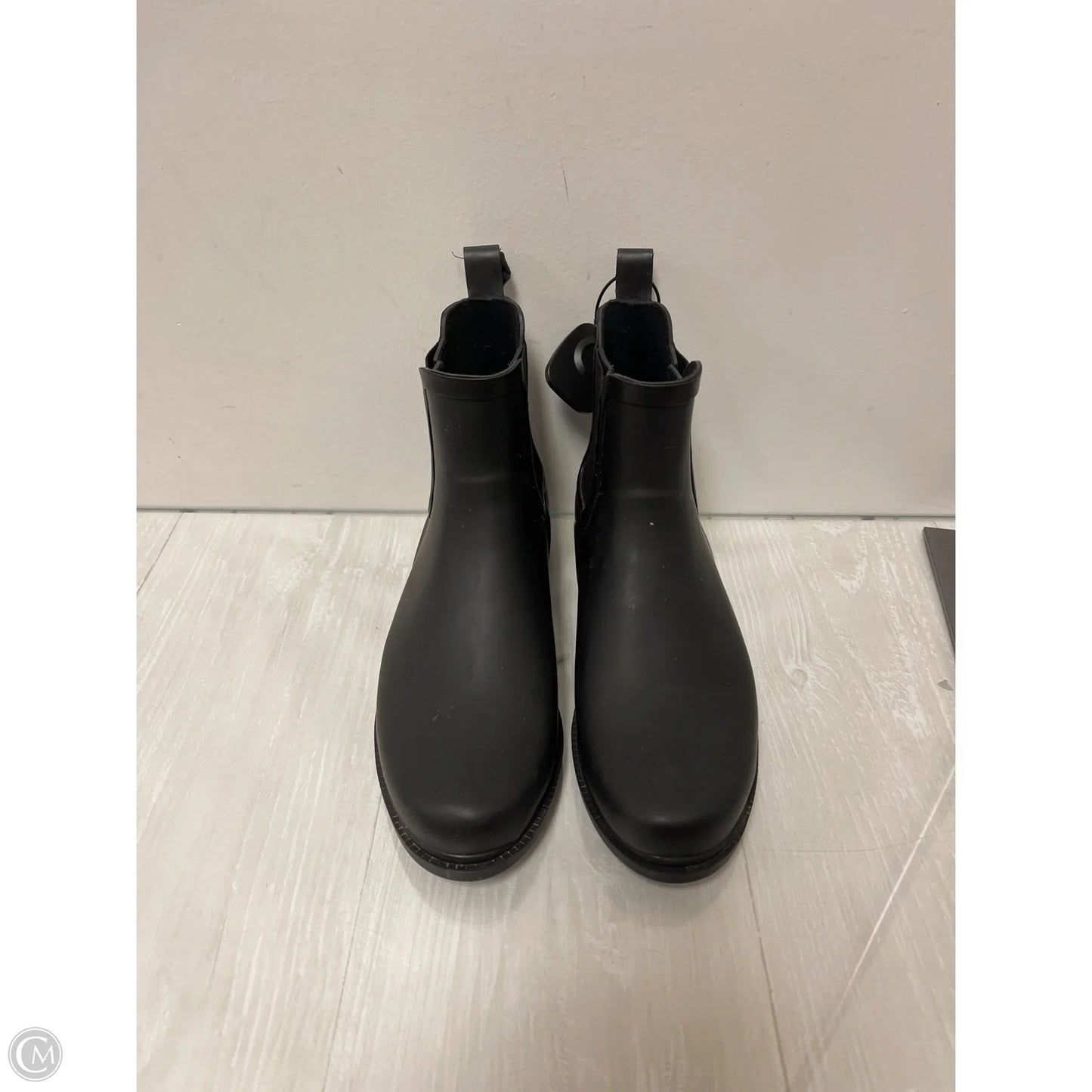 Boots Rain By J. Crew In Black, Size: 8