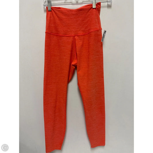 Athletic Leggings By Clothes Mentor In Orange, Size: M