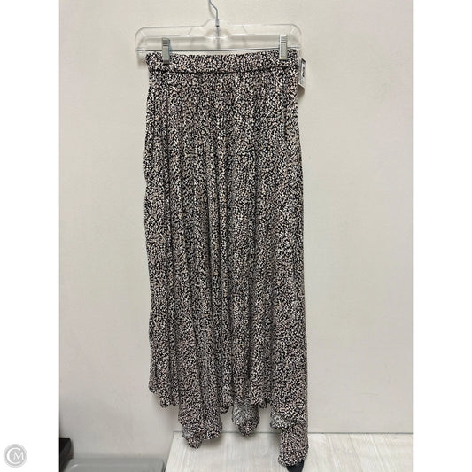 Skirt Maxi By Anthropologie In Black & Brown, Size: Xl
