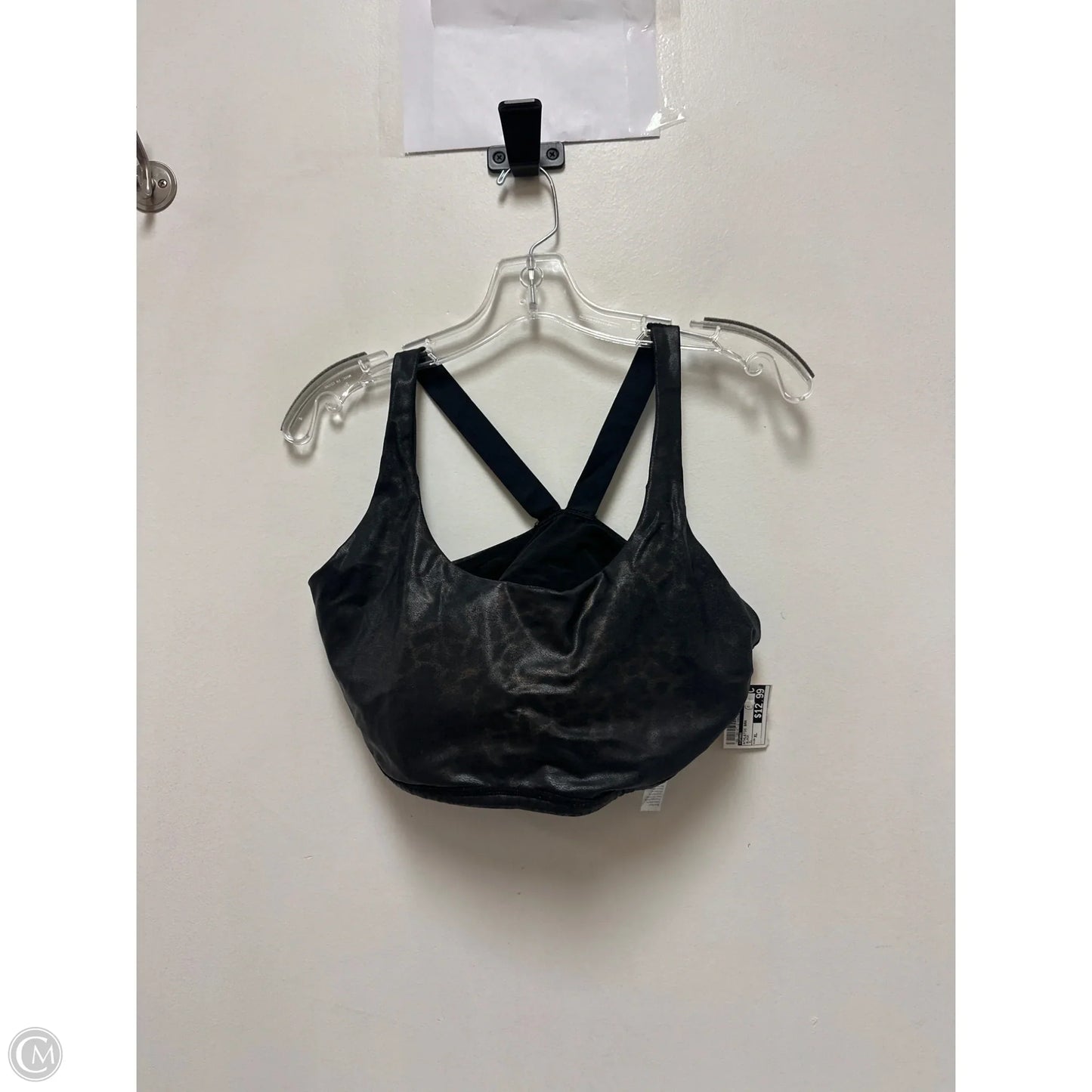 Athletic Bra By Spanx In Black, Size: Xl