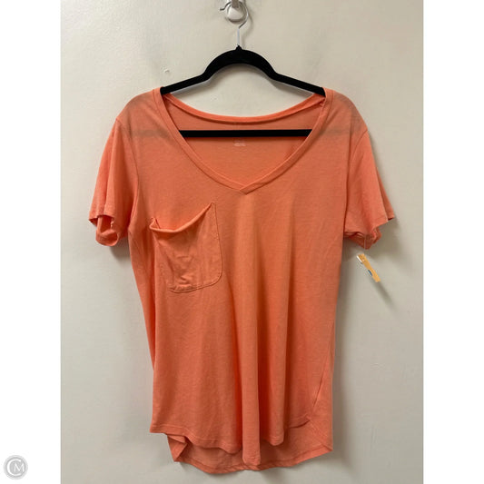 Top Short Sleeve By Z Supply In Orange, Size: M