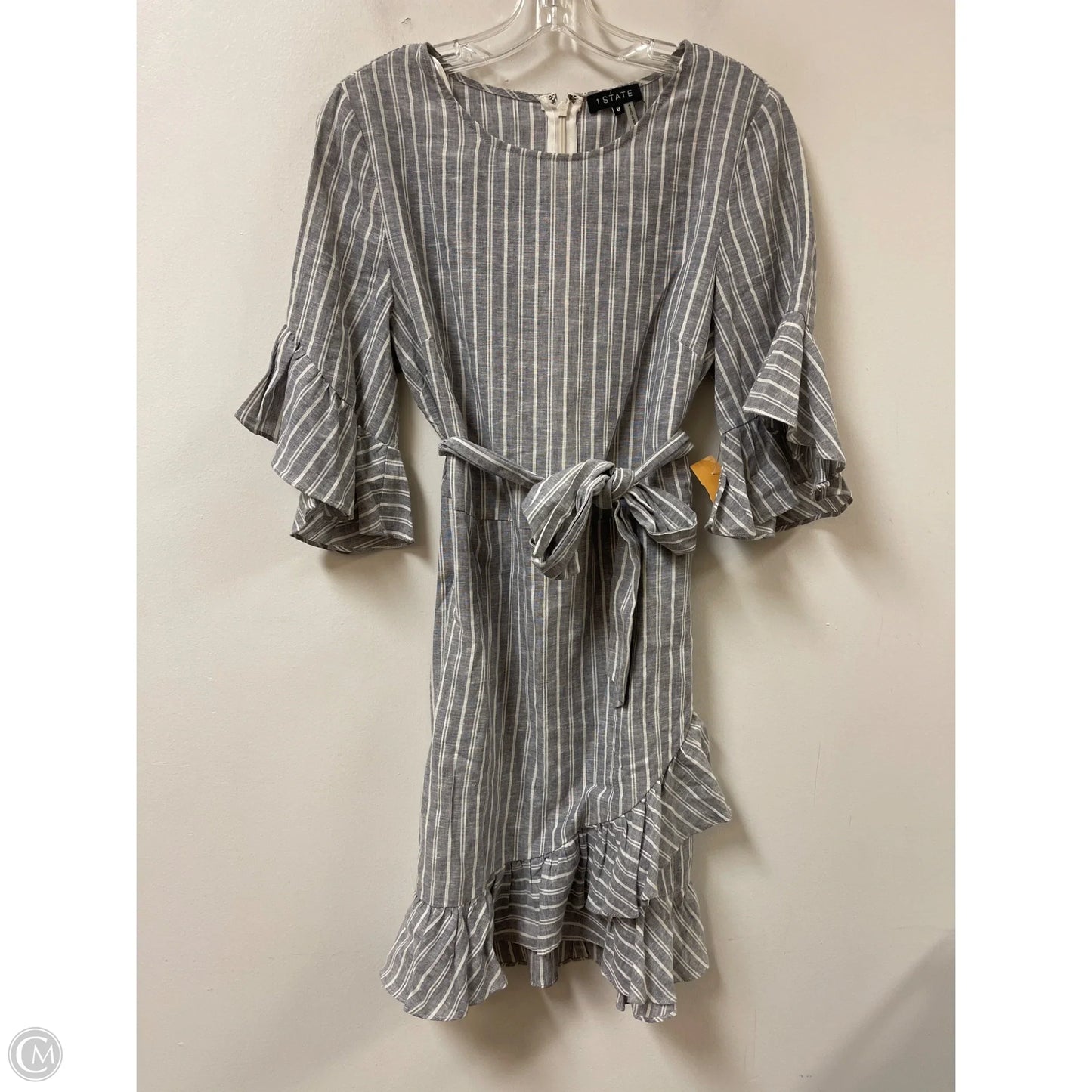 Dress Casual Midi By 1.state In Grey, Size: M