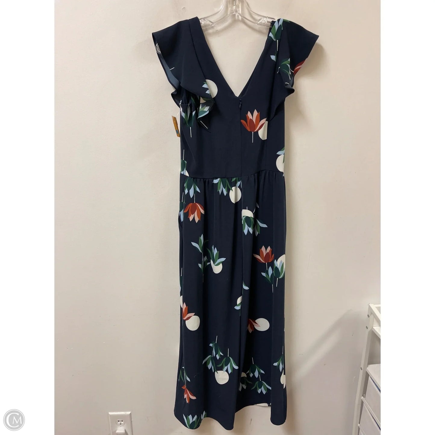 Jumpsuit By Ann Taylor In Navy, Size: Xs