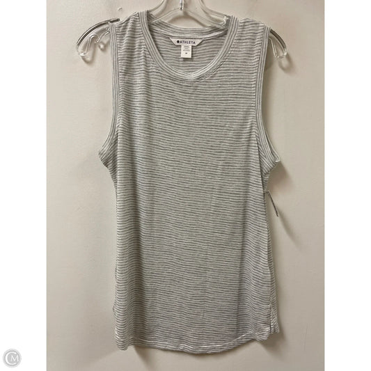 Athletic Tank Top By Athleta In Grey, Size: M