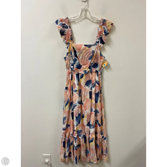 Dress Casual Maxi By Blu Pepper In Pink, Size: L