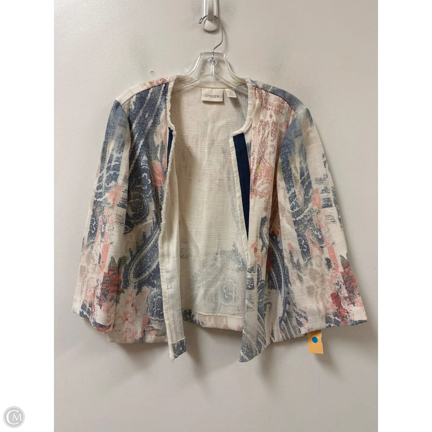 Blazer By Chicos In Cream, Size: L