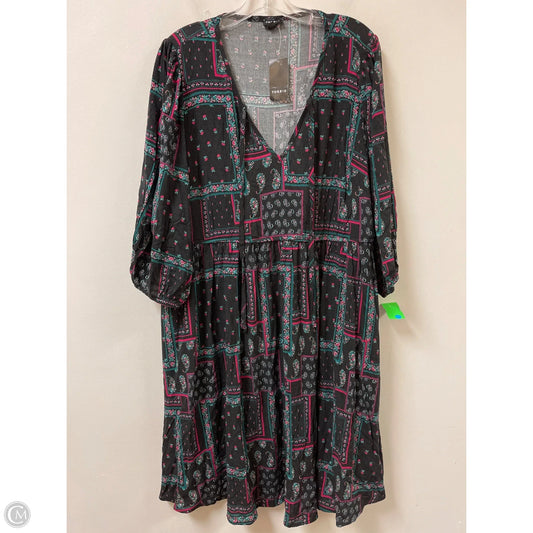 Dress Casual Midi By Torrid In Black, Size: 1x