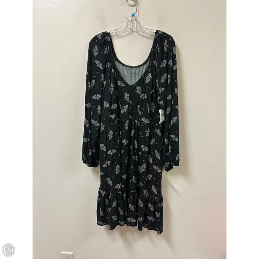 Dress Casual Midi By Torrid In Black, Size: 2x