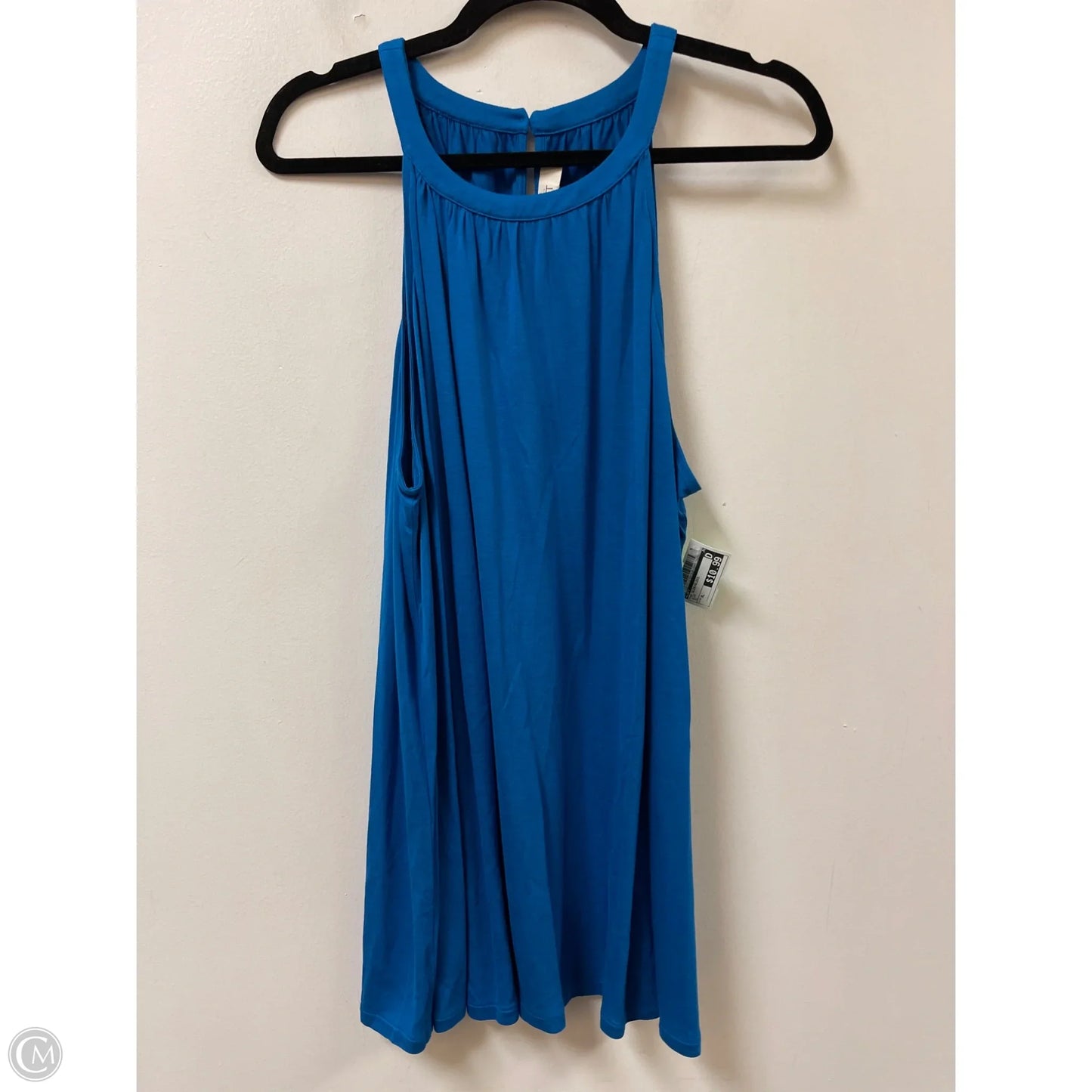 Top Sleeveless By Loft In Blue, Size: Xl