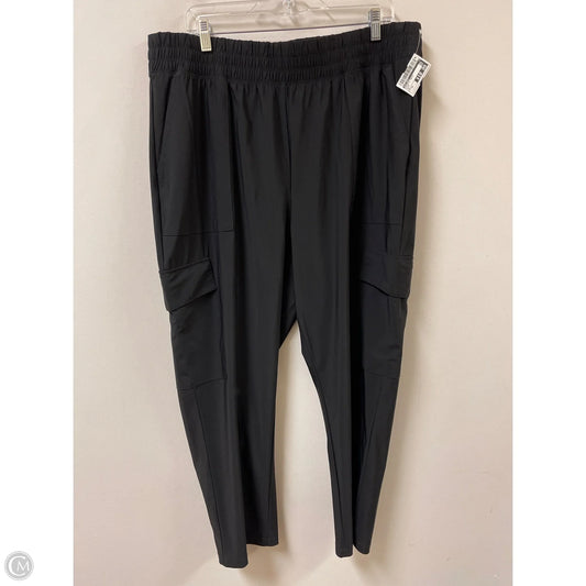Athletic Pants By Old Navy In Black, Size: 16