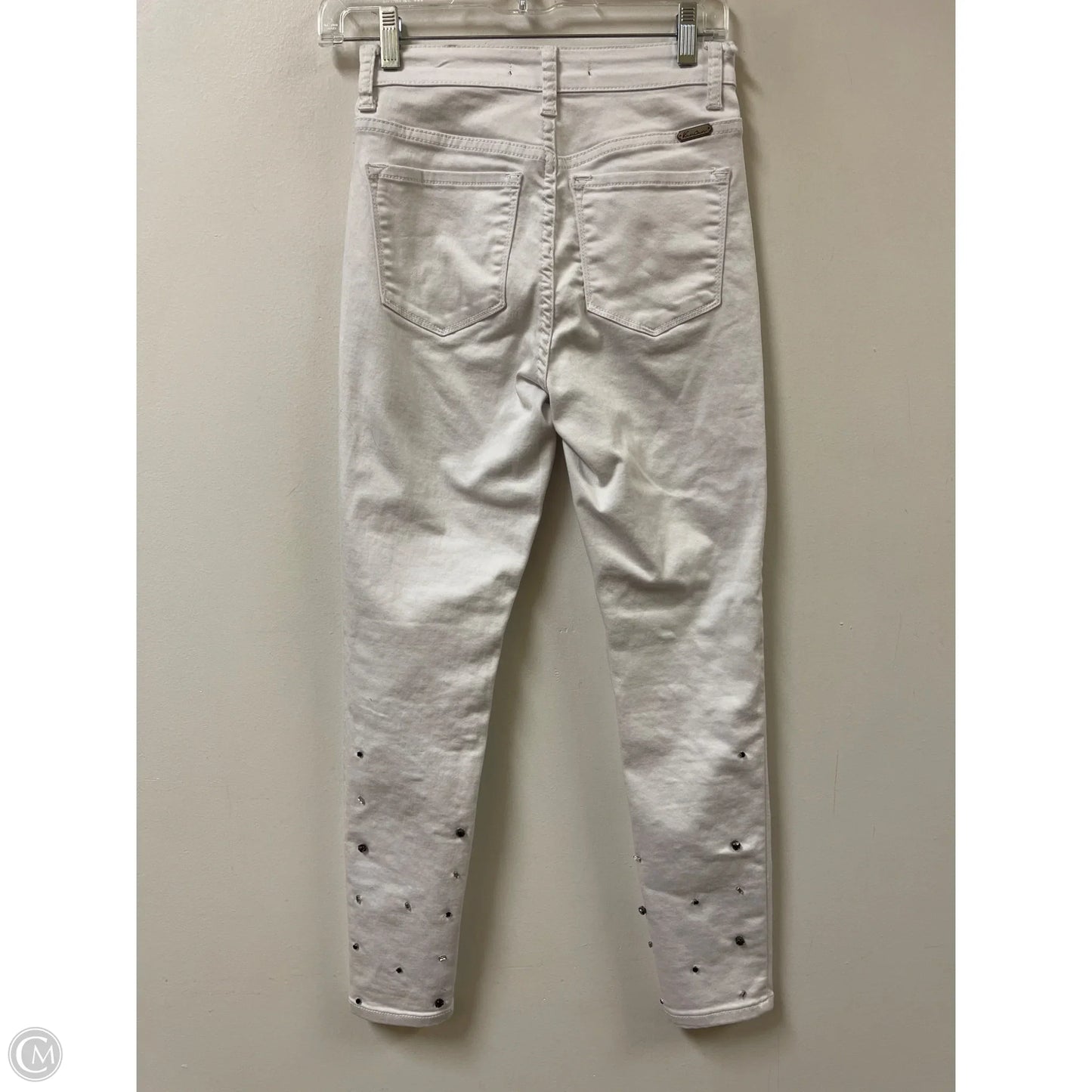 Jeans Skinny By Kancan In White, Size: 2