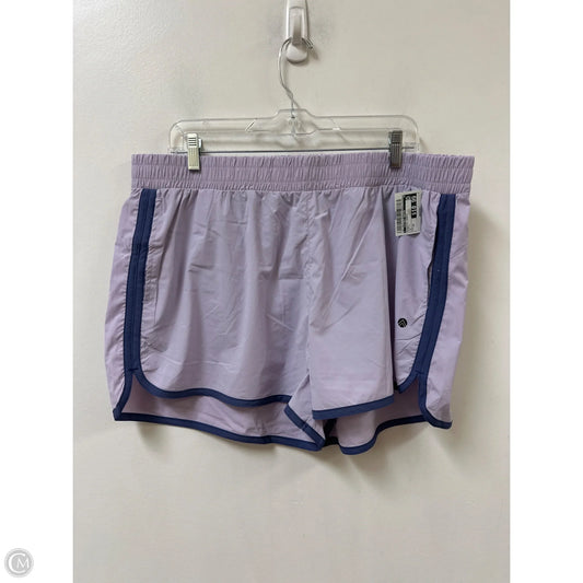 Athletic Shorts By Clothes Mentor In Purple, Size: 18