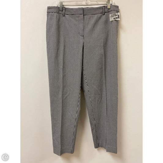 Pants Dress By Jones New York In Black & White, Size: 12