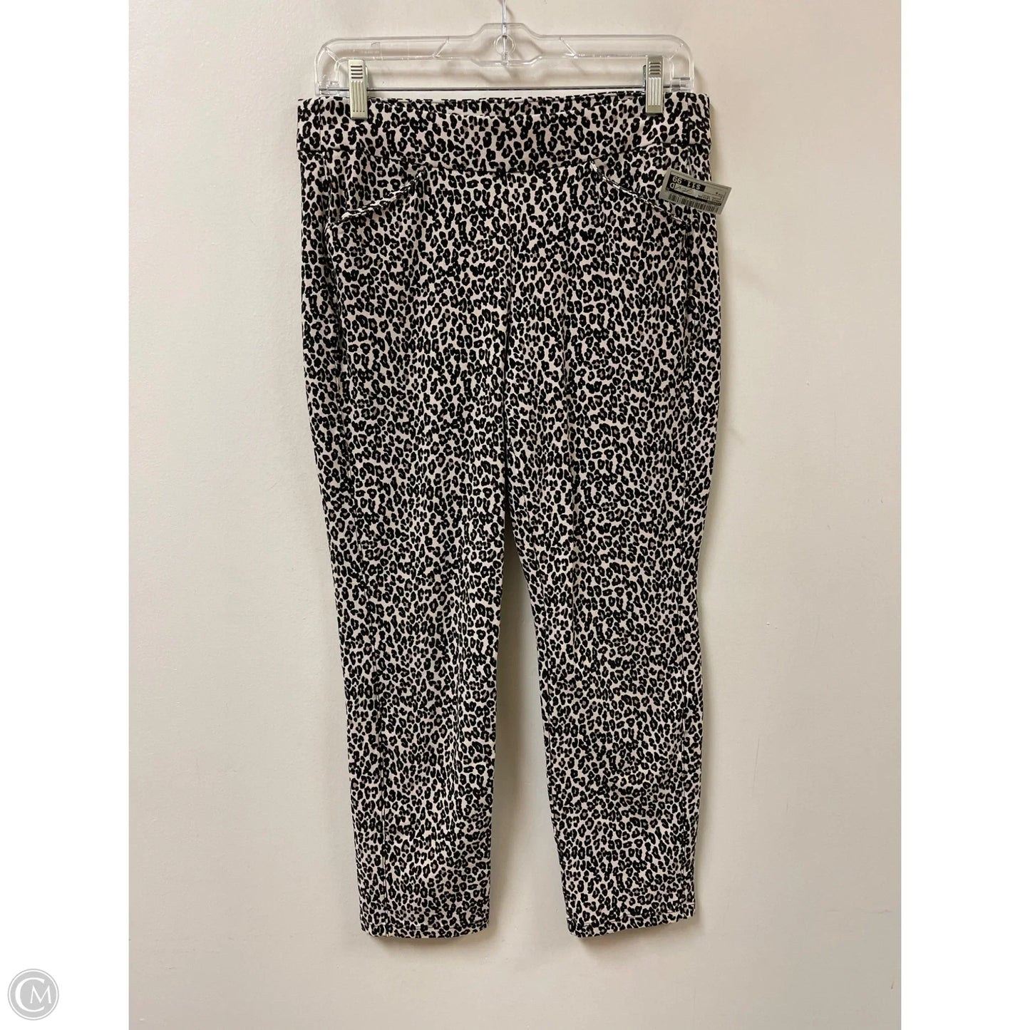 Pants Leggings By Chicos In Animal Print, Size: 6