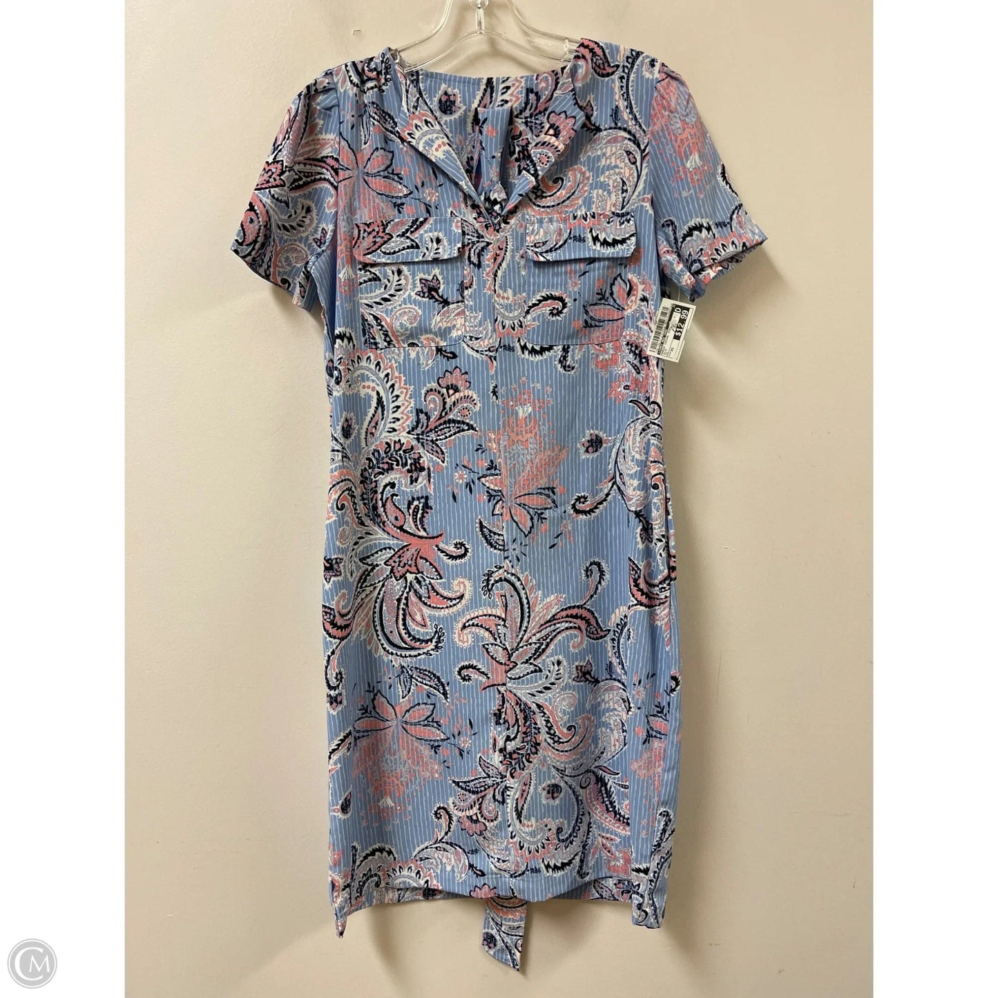 Dress Casual Midi By Jones New York In Blue, Size: Xs