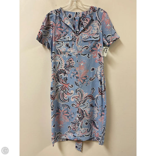 Dress Casual Midi By Jones New York In Blue, Size: Xs