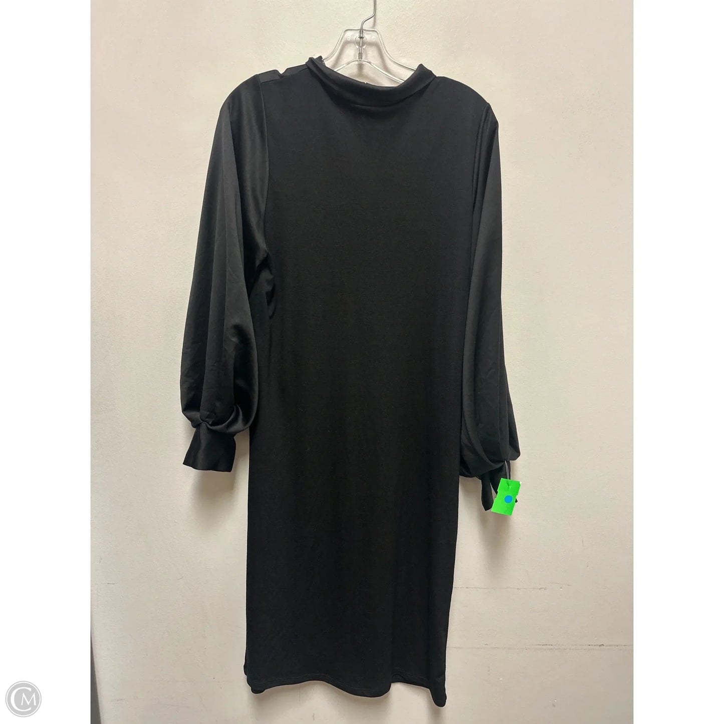Dress Casual Midi By Zara In Black, Size: M