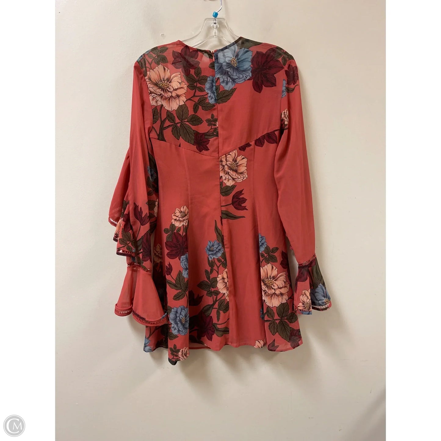 Dress Casual Midi By Cmb In Floral Print, Size: S