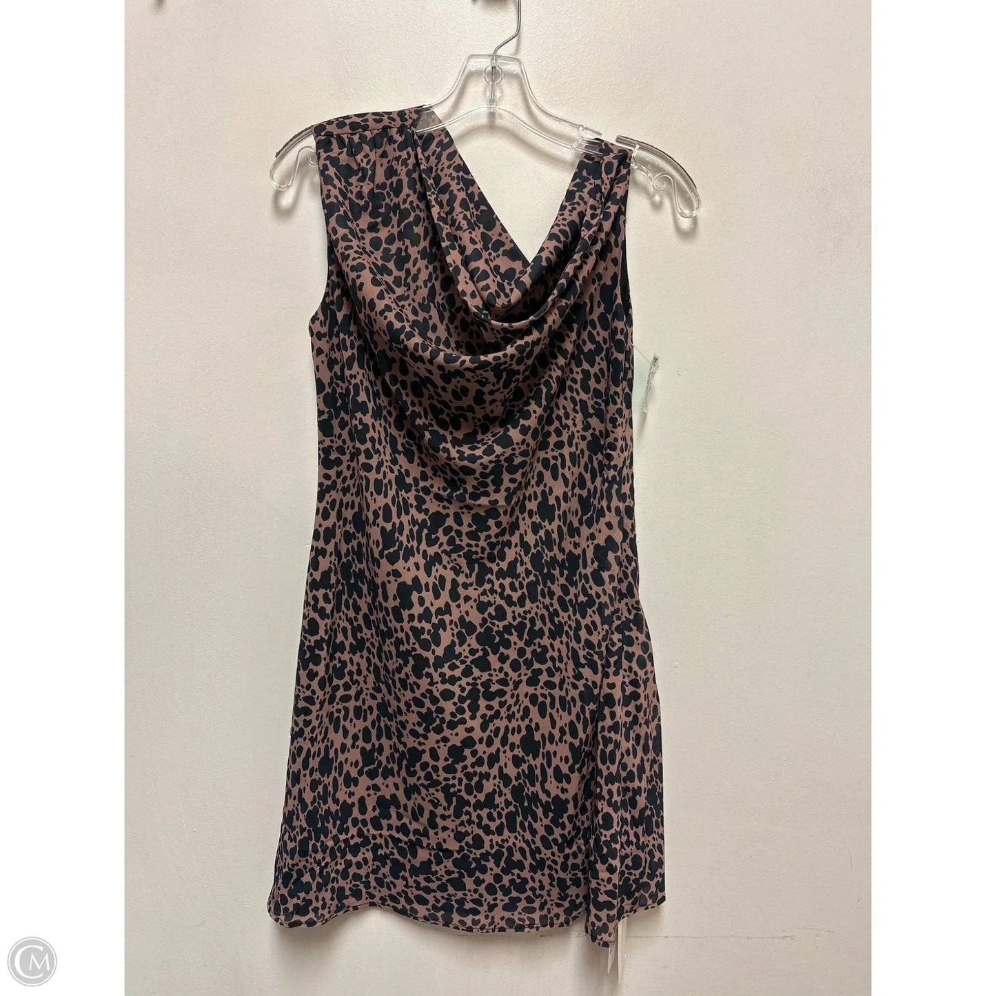 Dress Casual Short By Commense In Animal Print, Size: L