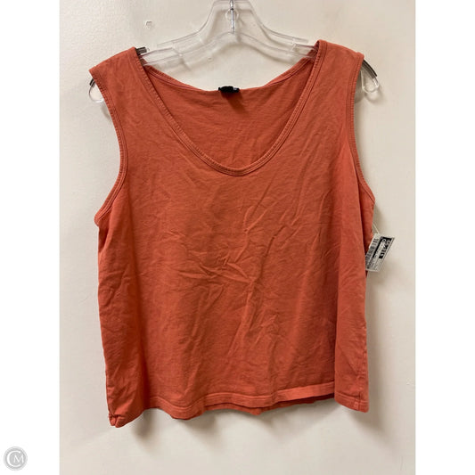 Athletic Tank Top By Patagonia In Orange, Size: L