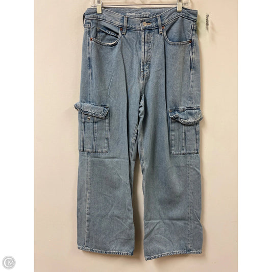 Jeans Boyfriend By Old Navy In Blue Denim, Size: 12