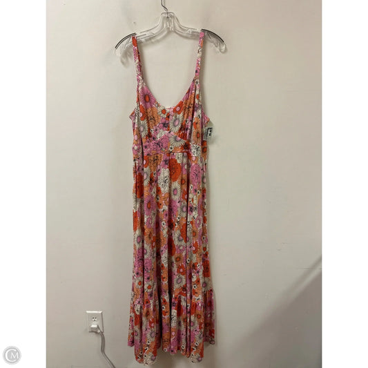 Dress Casual Maxi By Torrid In Floral Print, Size: 2x