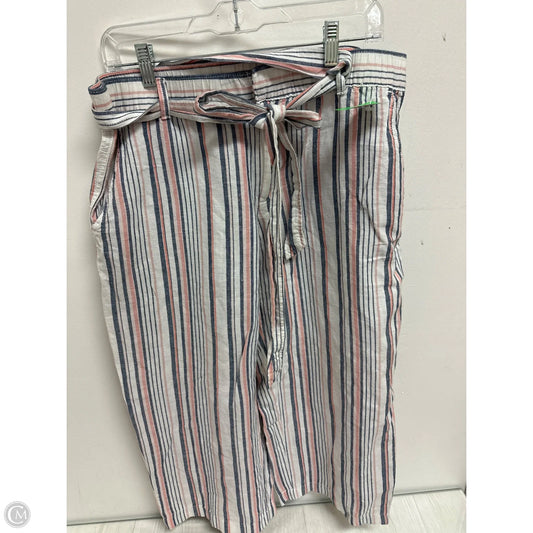 Pants Linen By Liz Claiborne In Multi-colored, Size: 12