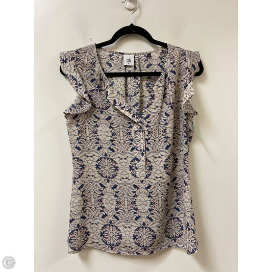 Top Short Sleeve By Cabi In Blue, Size: Xs