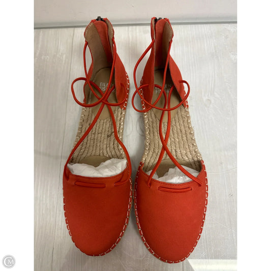 Shoes Flats By Eileen Fisher In Orange, Size: 8