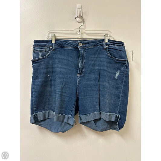 Shorts By Kut In Blue Denim, Size: 18