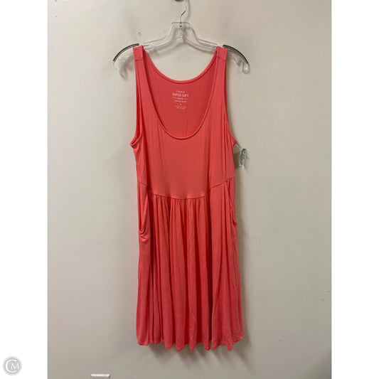 Dress Casual Midi By Torrid In Coral, Size: 1x