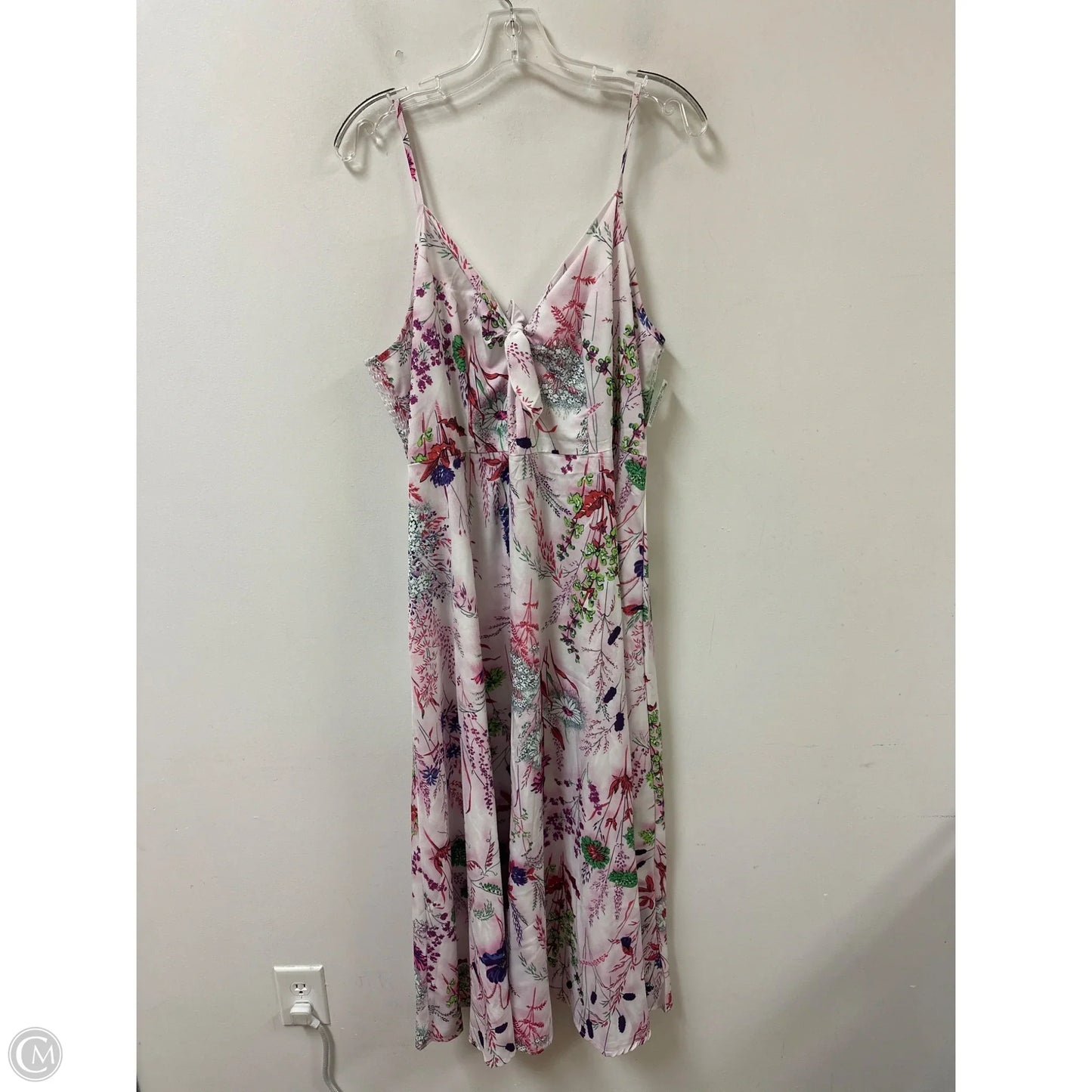 Dress Casual Maxi By Shein In Floral Print, Size: 2x