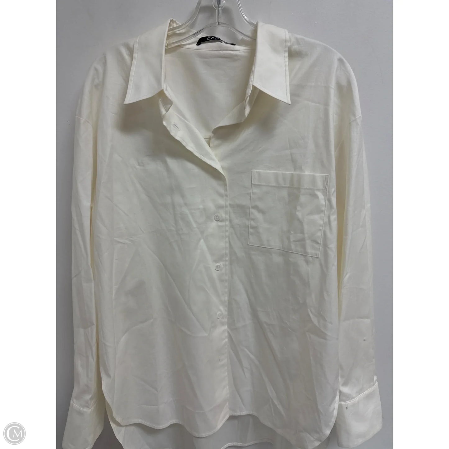 Tunic Long Sleeve By Cmc In White, Size: L