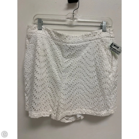 Shorts By Simply Vera In White, Size: 12