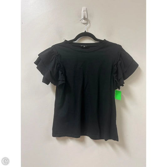 Top Short Sleeve By Strut & Bolt In Black, Size: L