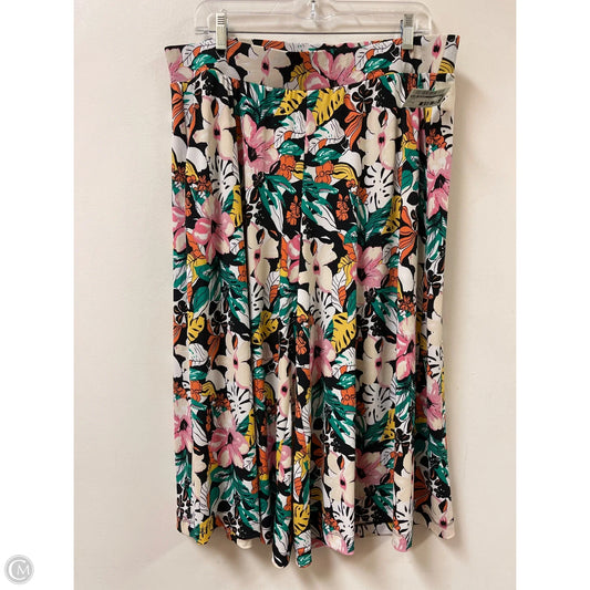 Capris By Lane Bryant In Multi-colored, Size: 16