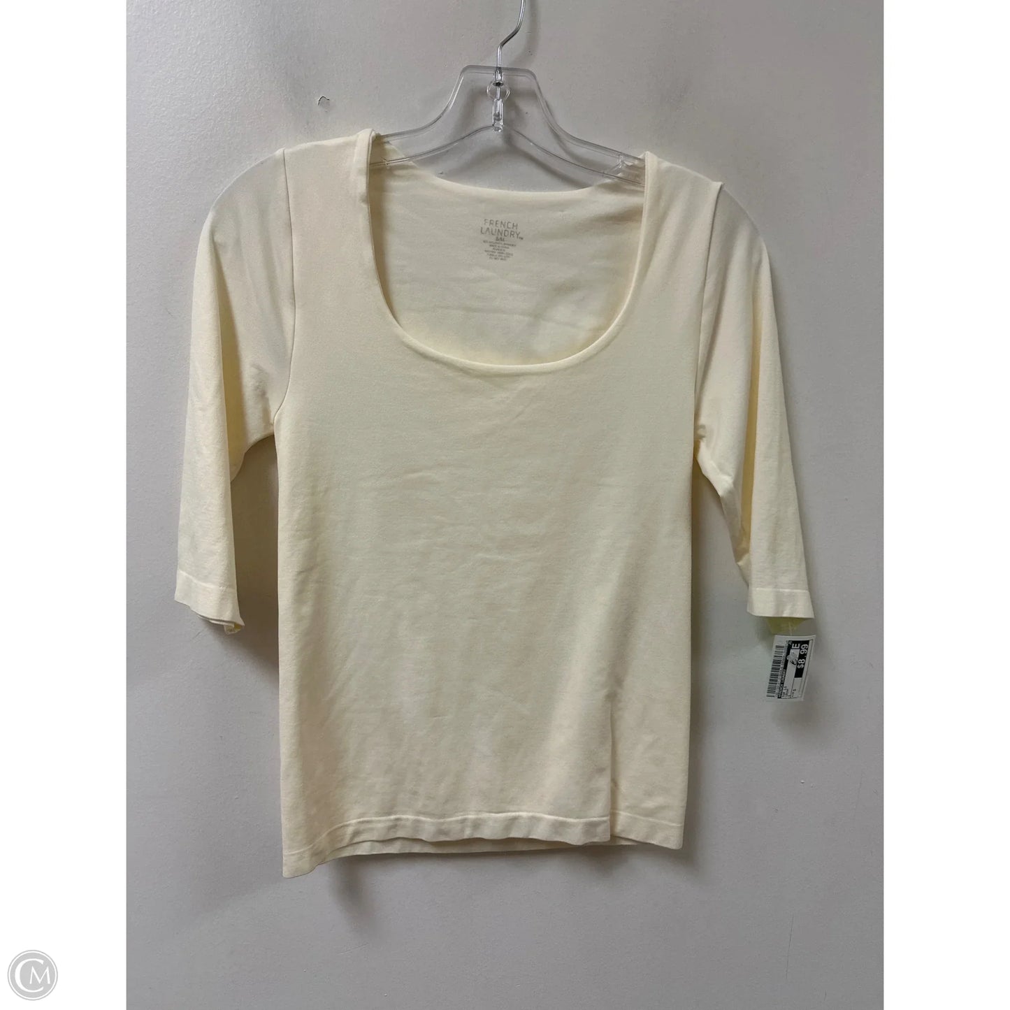 Top Long Sleeve By French Laundry In Cream, Size: S