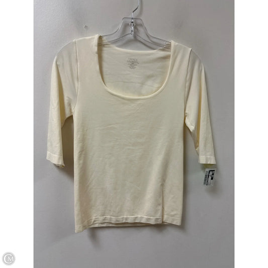 Top Long Sleeve By French Laundry In Cream, Size: S