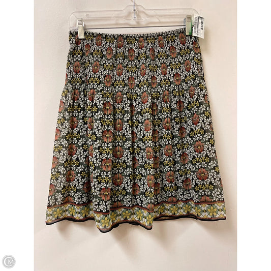 Skirt Mini & Short By Max Studio In Floral Print, Size: 2