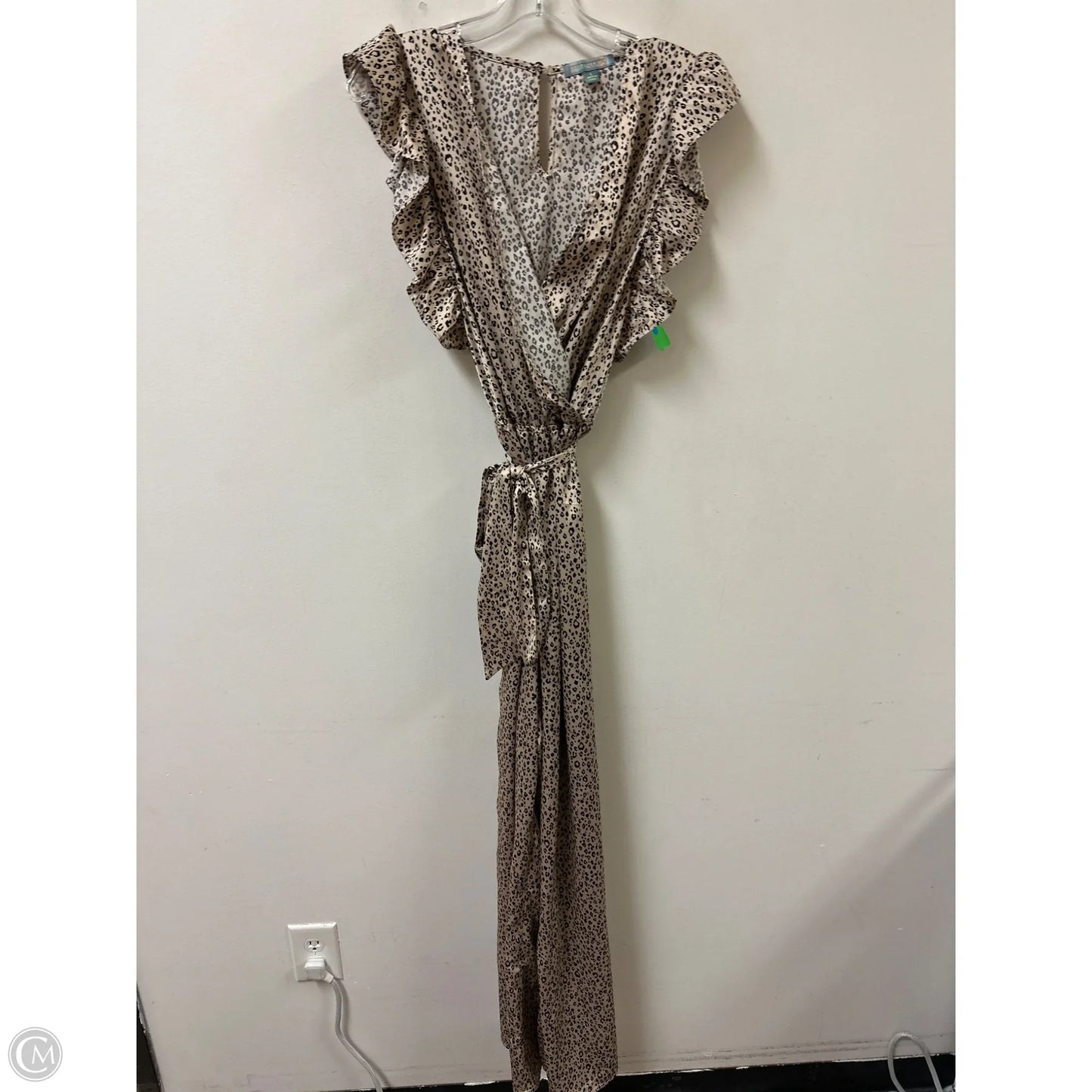 Jumpsuit By Good Luck Gem In Animal Print, Size: L