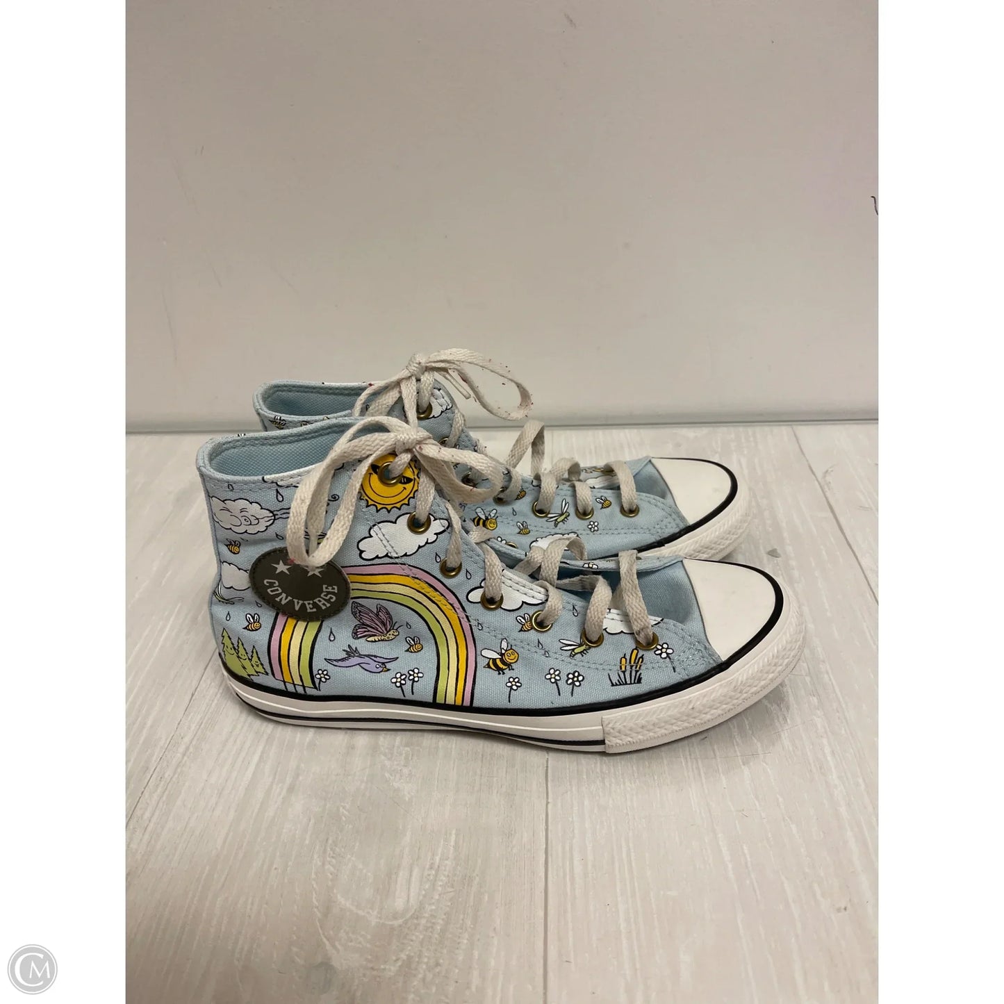 Shoes Sneakers By Converse In Blue, Size: 6
