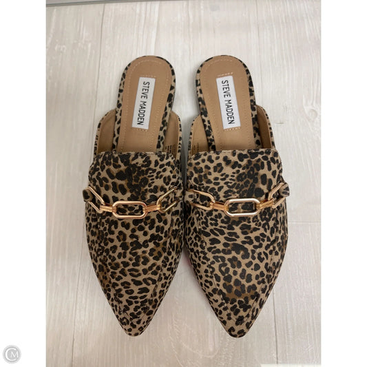 Shoes Flats By Steve Madden In Animal Print, Size: 6.5
