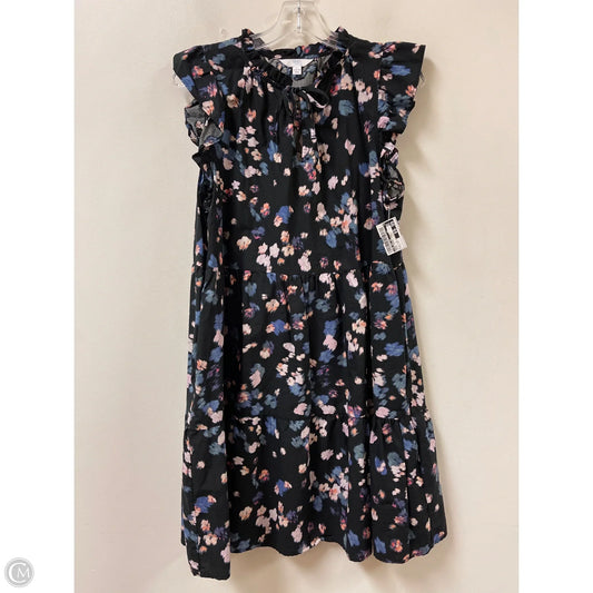 Dress Casual Midi By Time And Tru In Black, Size: L