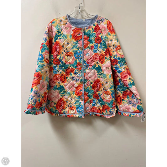 Jacket Puffer & Quilted By Clothes Mentor In Multi-colored, Size: M