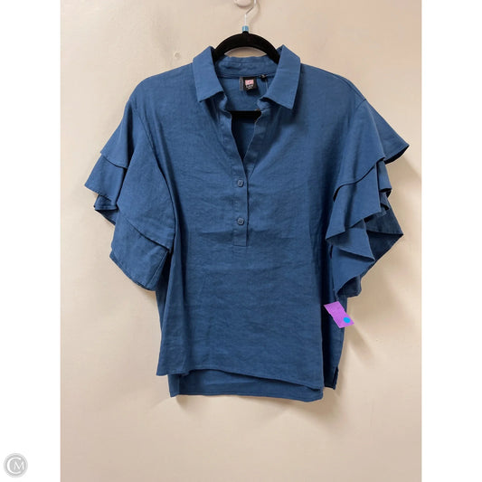 Top Short Sleeve By Clothes Mentor In Blue, Size: Xs
