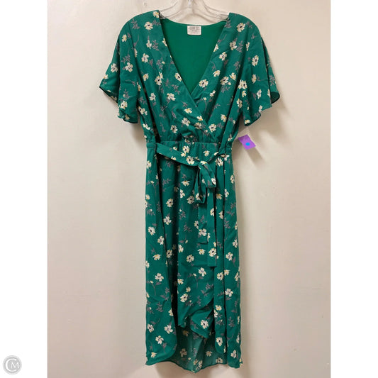slim fit dress slacks Skye Chiffon Floral Print Dress