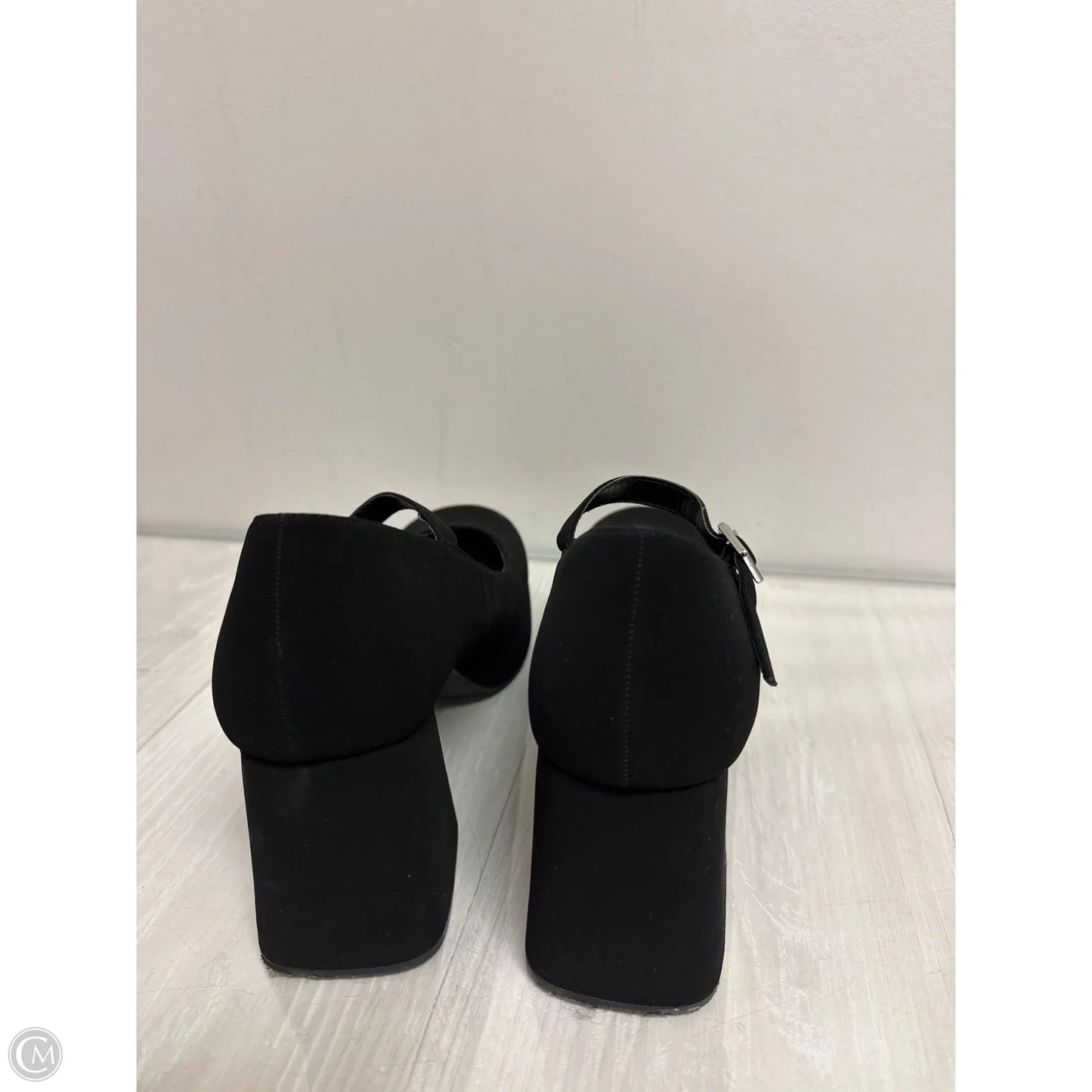 Shoes Heels Block By Soda In Black, Size: 10